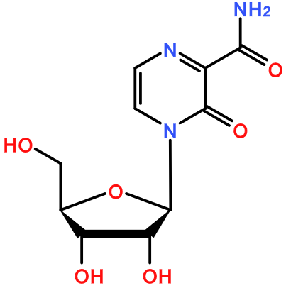 (图片) MC003108 3-O-ß-D-Ribofuranosyl-3,4-dihydro-2-pyrazinecarboxamide